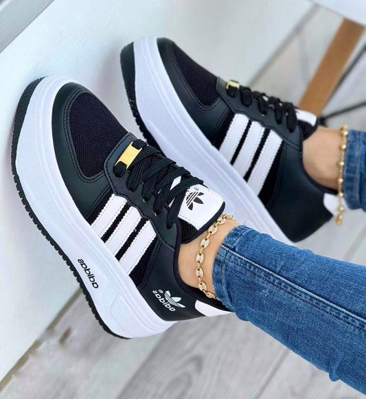 Adidas Diamond Negro Blanco para Dama - Exclusividad y Estilo en Colombia